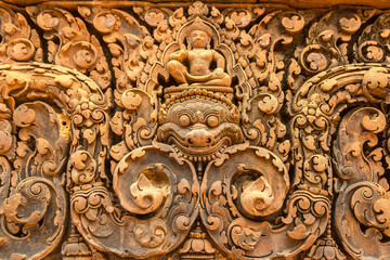 Banteay Srei temple in Angkor Wat