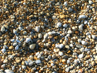 Pebbles on Beach