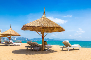 Beach at Nha Trang, Vietnam