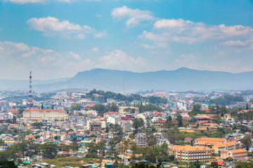 Panoramic view of Dalat, Vietnam