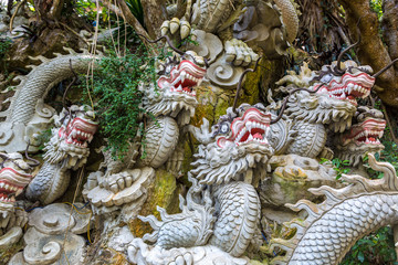 Buddhist temple in Danang, Vietnam