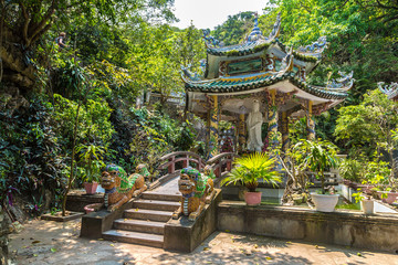 Fototapeta premium Buddhist temple in Danang, Vietnam