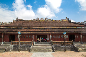 Obraz premium Imperial Royal Palace in Hue, Vietnam