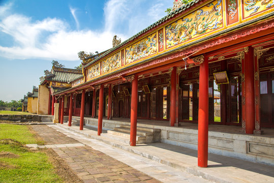 Imperial Royal Palace in Hue, Vietnam
