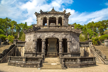 Naklejka premium Tomb of Khai Dinh in Hue, Vietnam