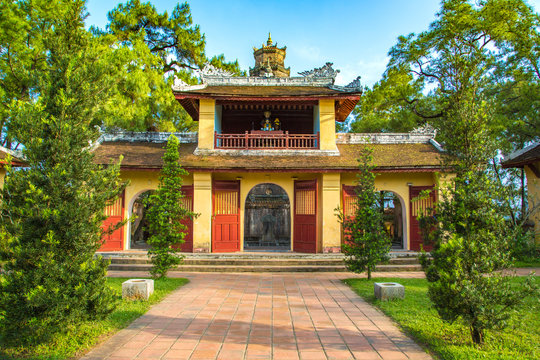 Thien Mu Pagoda in Hue, Vietnam