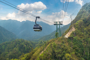 Fancipan Cable Car in Sapa