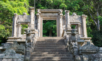 Yapahuwa was one of the ephemeral capitals of medieval Sri Lanka. The citadel of Yapahuwa lying...