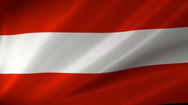 Beautiful high quality, high detailed flag of Austria.
