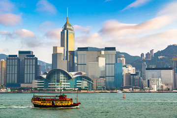 Victoria Harbour in Hong Kong