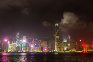 Victoria Harbour in Hong Kong