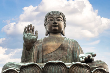 Fototapeta premium Gigantyczny Budda w Hongkongu