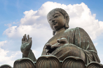 Fototapeta premium Giant Buddha in Hong Kong