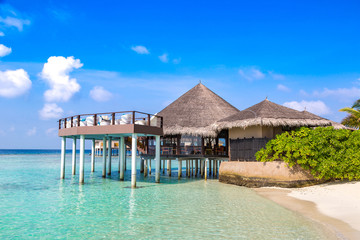 Water Villas (Bungalows) in the Maldives