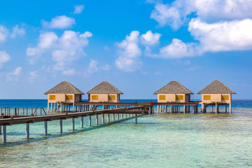 Water Villas (Bungalows) in the Maldives