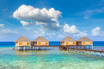 Water Villas (Bungalows) in the Maldives