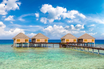 Water Villas (Bungalows) in the Maldives