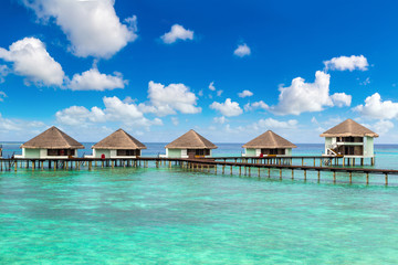 Water Villas (Bungalows) in the Maldives