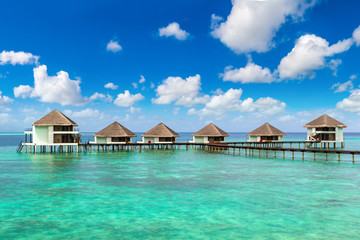 Water Villas (Bungalows) in the Maldives