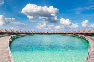 Water Villas (Bungalows) in the Maldives