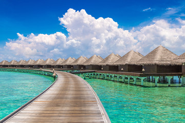 Water Villas (Bungalows) in the Maldives