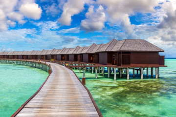 Water Villas (Bungalows) in the Maldives