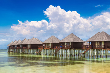 Water Villas (Bungalows) in the Maldives