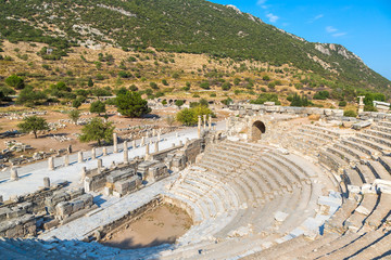 Small theater in Ephesus, Turkey