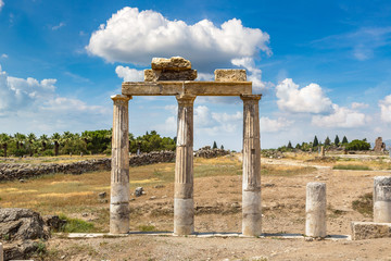 Ancient city Hierapolis in Turkey