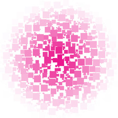 Background Made of a Gradient and Squares