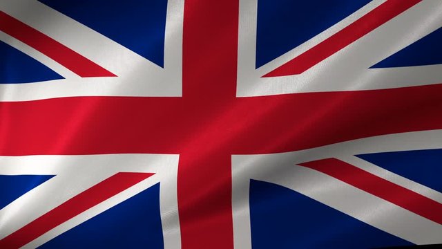 Beautiful high quality, high detailed flag of United Kingdom.