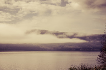Obraz na płótnie Canvas Famous Loch Ness lake in the Highlands of Scotland