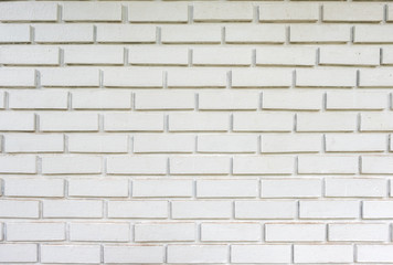 Fototapeta premium Weathered texture white brick wall