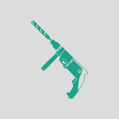 Electric perforator icon