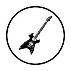 Electric guitar icon