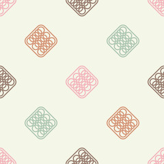 Polka dot seamless pattern. Geometric background. Dots, circles and buttons. Тextile rapport.