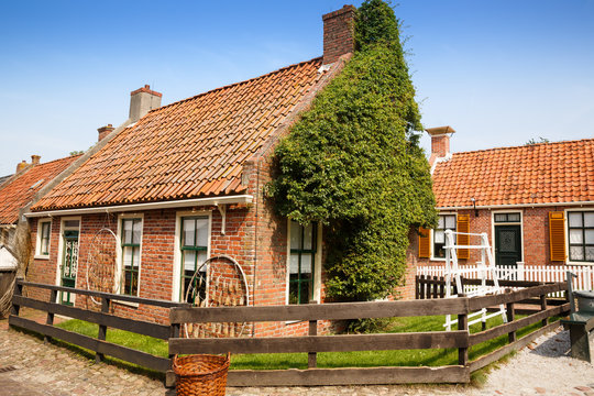 Traditional Dutch village