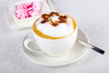 Cappuccino coffee