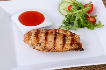Grilled chicken breast
