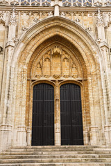 Fototapeta na wymiar Notre Dame du Sablon's Cathedral