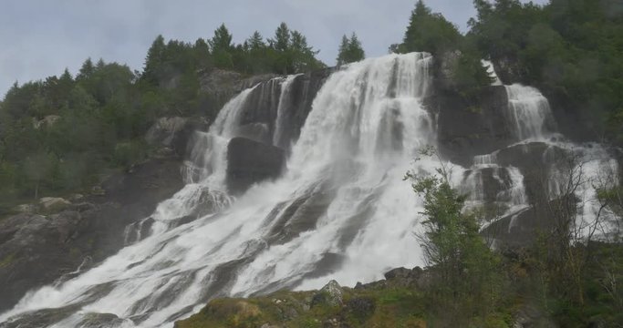 Furebergfossen Waterfall, Norway