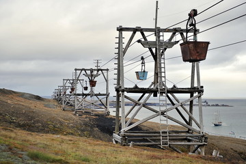 Svalbard. This is the largest settlement on this archipelago.
