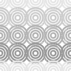 Fototapeta premium Polka dot seamless pattern. Geometric background. Dots, circles and buttons. Тextile rapport.