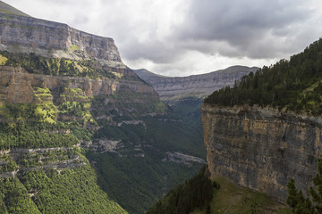 Ordesa national park in Spain