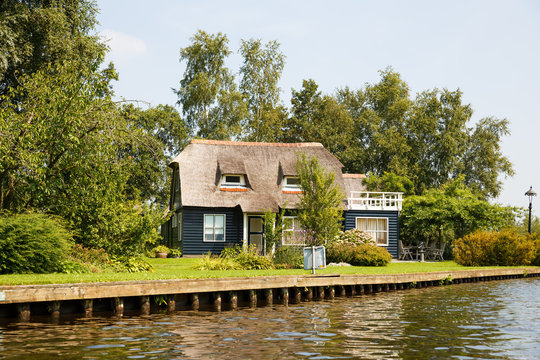 Giethoorn in The Netherlands