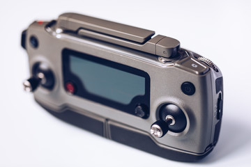 New drone with 1 inch camera on white background.