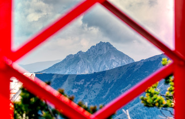 Mountain Rozsutec in Little Fatra Slovakia