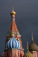 Fototapeta na wymiar Saint Basils Cathedral on the Red Square in Moscow.