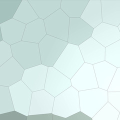Fototapeta na wymiar Brown, grey and green Big Hexagon in square shape background illustration.