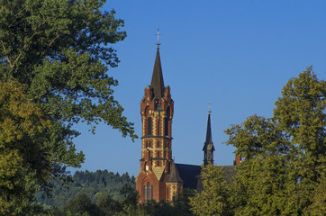 Fototapeta na wymiar Kołaczyce -- kościół